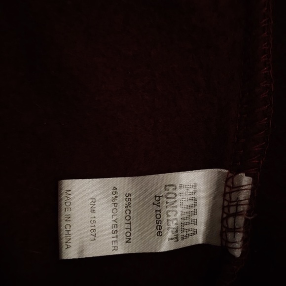 ☼ Maroon Sweatpants - Picture 5 of 5